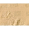 Kép 1/3 - Piquet Olmo sárga színű levél mintás szőtt ágytakaró anyag 
