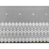 Kép 1/2 - 150cm bordűrös fehér fényáteresztő