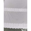 Kép 2/4 - Debby fehér hímzett bordűrös szablé