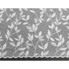 Kép 2/3 - 180cm fehér leveles jacquard