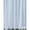 Kép 3/4 - Cortina fehér hímzett levél bordűrös fényáteresztő függöny