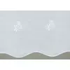 Kép 3/5 - Torino 210cm Fehér kisvirágos fényáteresztő