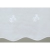 Kép 3/5 - Torino 210cm Fehér kisvirágos fényáteresztő