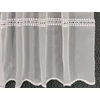 Kép 1/4 - 290cm - ekrü pettyesen hímzett bordűrös fényáteresztő
