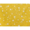 Kép 2/3 - Evelin - sárga alapon fehér csillagos pamutvászon