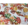 Kép 1/4 - Lea őszi faleveles gombás nyomott dekorvászon