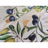 Kép 3/4 - Romyn oliva mintás nyomott dekorvászon