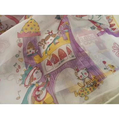 Hercegnőm - 280cm - királylányos nyomott voile