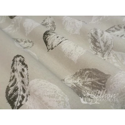 Modern szürke leveles dekor anyag