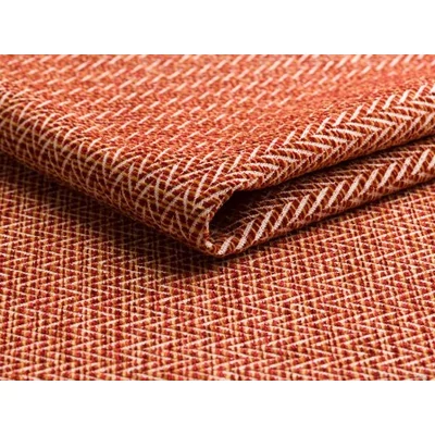 Chevron burgundy bútorszövet