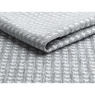 Galeas szürke tyúklábmintás bútorszövet