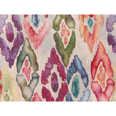 Pond - világos alapon modern színes mintás bútorvászon