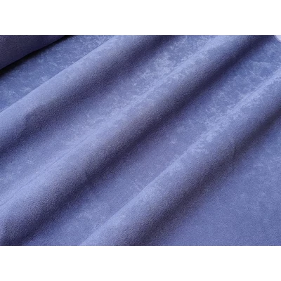Bella - Szilvakék puha dekor függöny anyag 