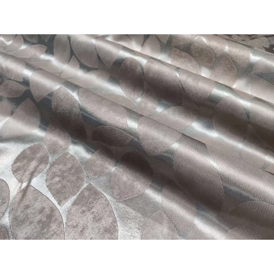 280cm Barnás ezüstös leveles sötétítő