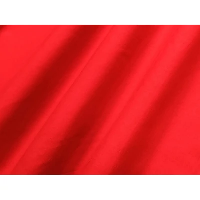 Half Panama piros színű dekorvászon