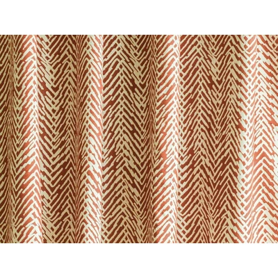 Colin piros modern mintás dekor függöny