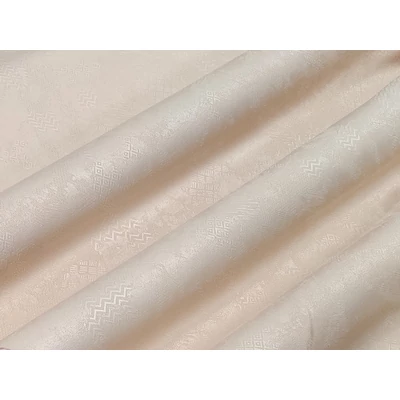 Mikádó - vaj színú szövött műszáldekor 