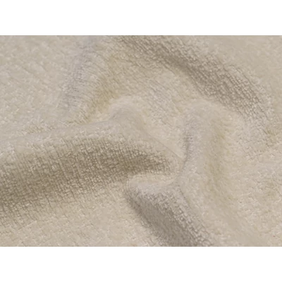 Rauma ekrü - buklé jellegű dekor és bútorszövet