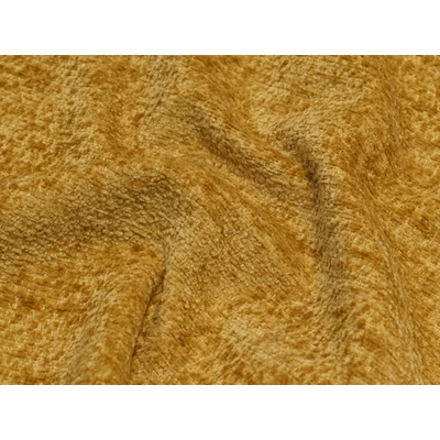 Rauma mustár - buklé jellegű dekor és bútorszövet