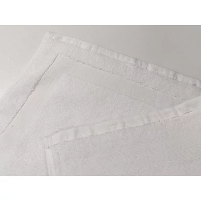 FRAME  Plus 60x80cm szállodai kádkilépő 780gr - fehér, bordűrös