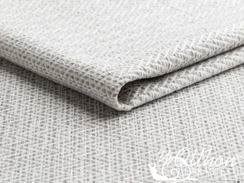 Chevron szürke bútorszövet