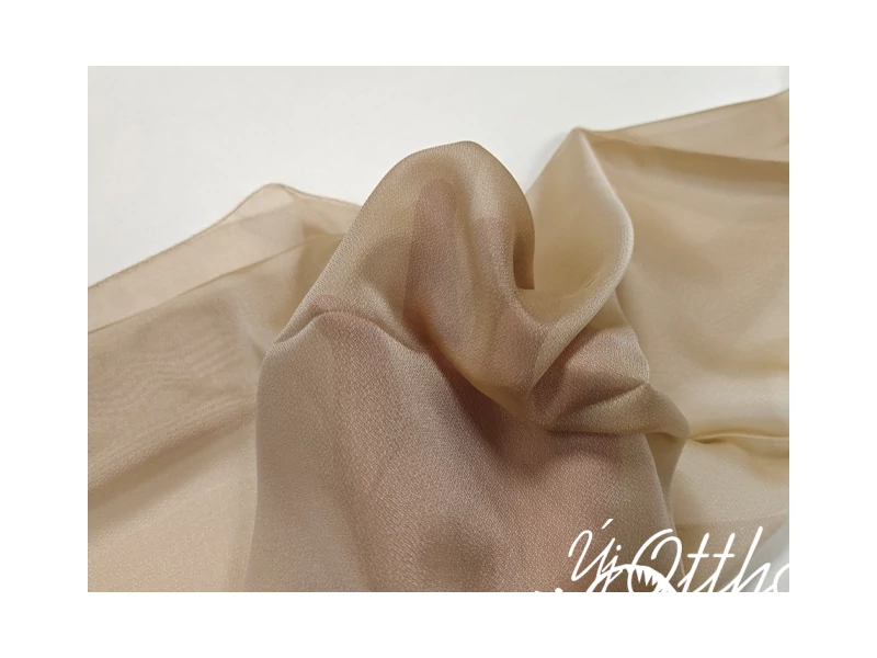 Bronz zsorzsett fényáteresztő függöny