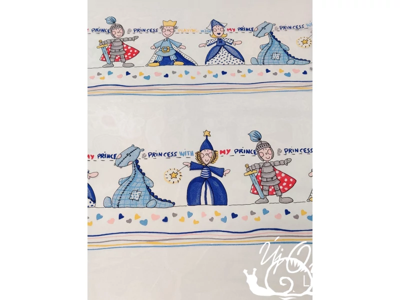 Kingdom - gyerek mintás organza DARAB