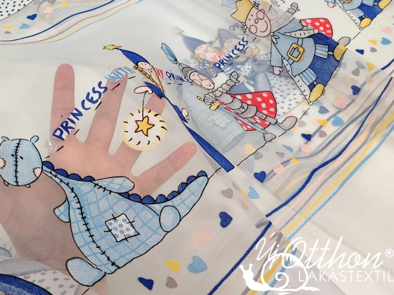 Kingdom - gyerek mintás organza DARAB