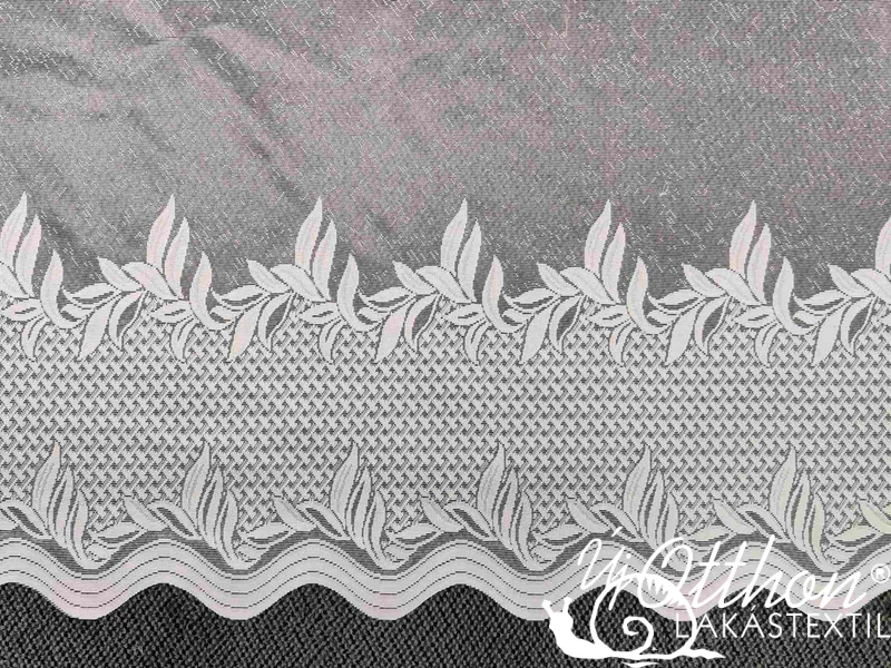 180cm krém színű bordűrös jacquard