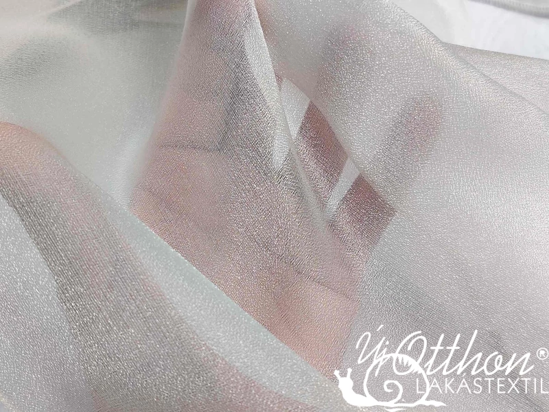 LILIÁNA - 300cm - ekrü csillogós organza fényáteresztő